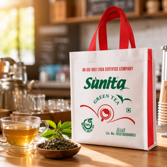 Sunita Green Tea Jute Bag 1 kg | Affordable Green Tea | Eco-friendly packaging